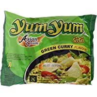 Los mejores  - Yum Yum Instant Noodles Green Curry - 1 Paquete de 10 x 60 gr - Total: 600 gr